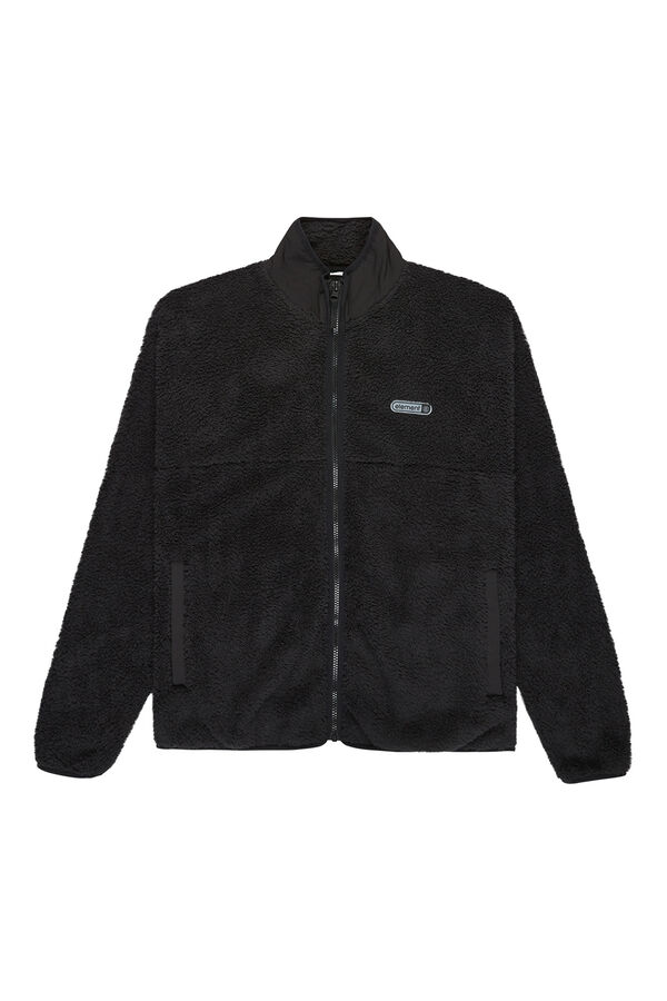 Element Jaqueta de polar cinzento