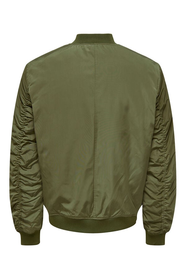 Only & Sons Chaqueta bomber verde