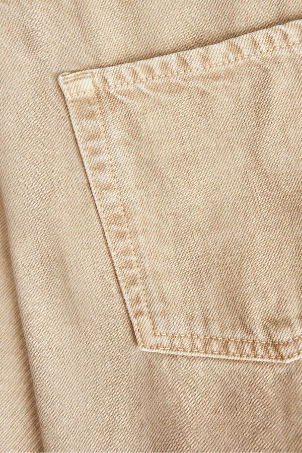 Jack & Jones Shorts denim com caimento relaxado bege