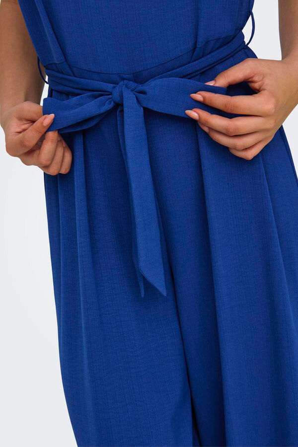 Only Mono largo cuello pico azul