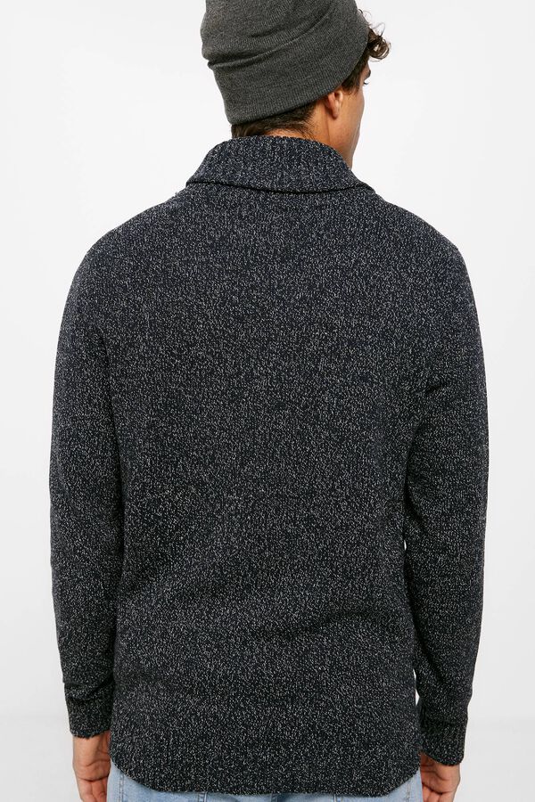 Springfield Camisola tor&ccedil;al gola smoking azul