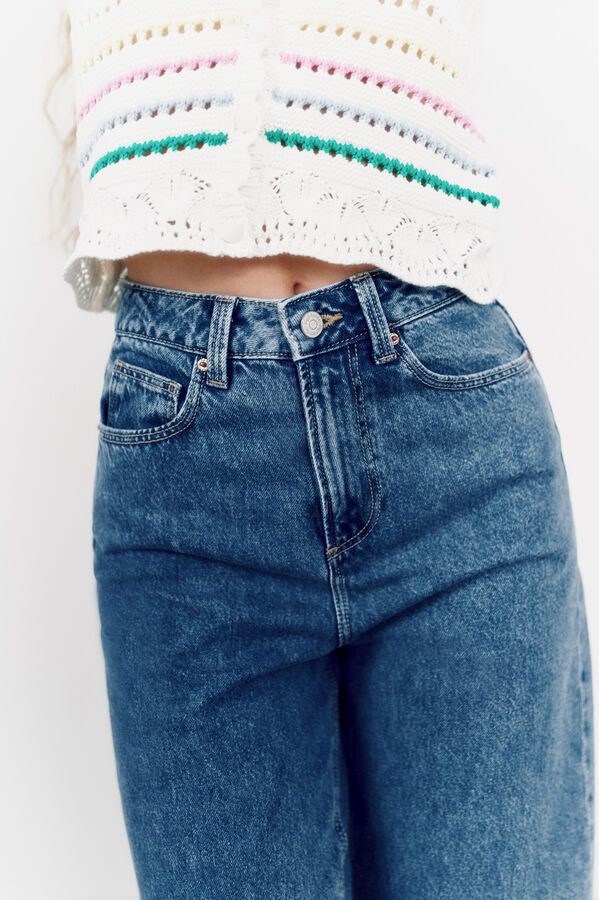 High Spirits Calça Jeans "Globo" azul