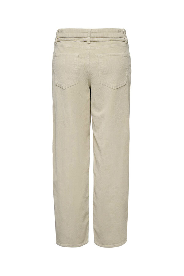 Only Cal&ccedil;a cal&ccedil;a com cinto bege