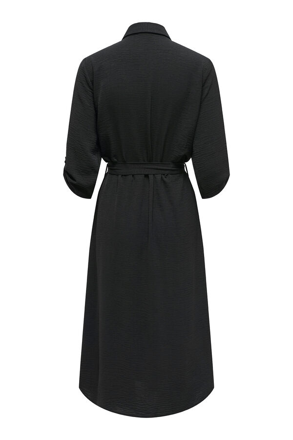 JDY Vestido de manga 3/4 negro