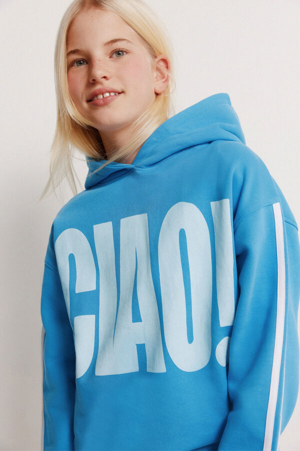 Springfield Kids Sweatshirt ciao menina azul