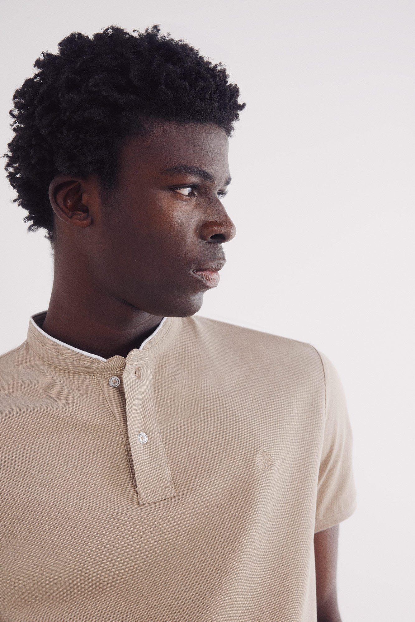 Springfield Polo piqu&eacute; mao oxford slim fit