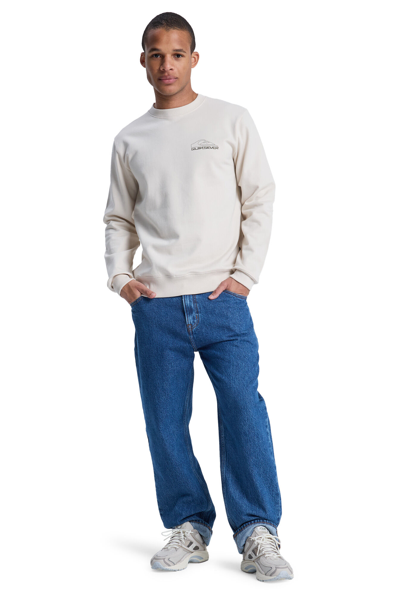 Quiksilver Basic Graphic - Sudadera para hombre