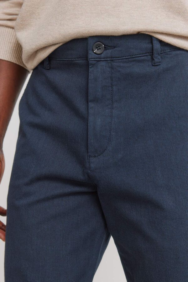 Springfield Pantal&oacute;n estructura comfort fit azul