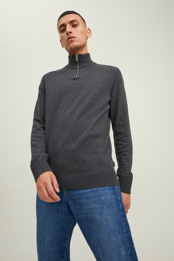 Jack & Jones Jersey regular fit gris