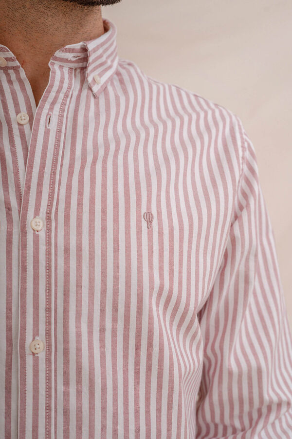 Celopman Camisa Oxford rojo