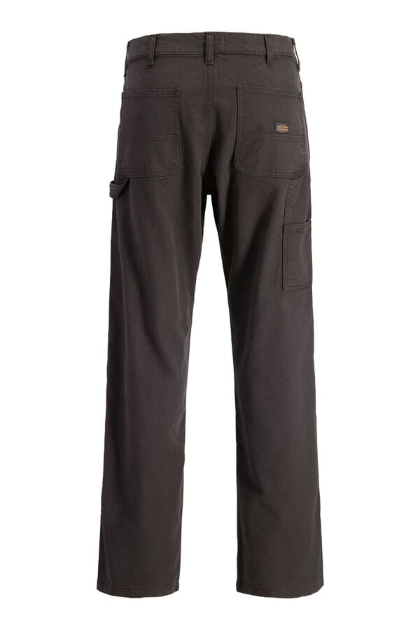 Jack & Jones Pantal&oacute;n denim cargo negro