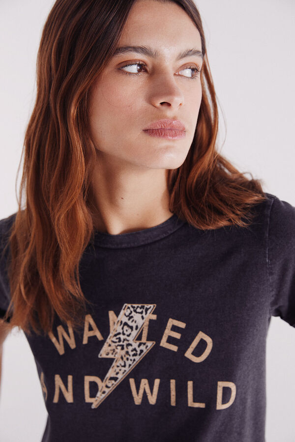 Springfield Camisola gr&aacute;fica cinzento