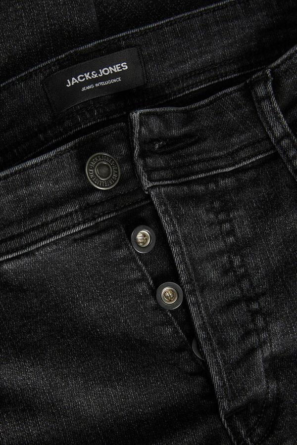 Jack & Jones Jeans Glenn slim fit preto