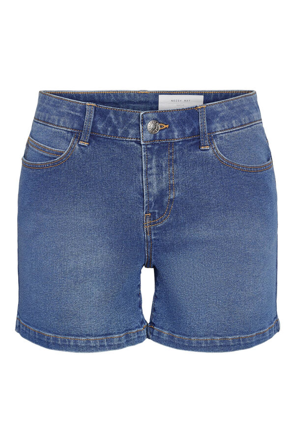 Noisy May Shorts denim 5 bolsillos azul