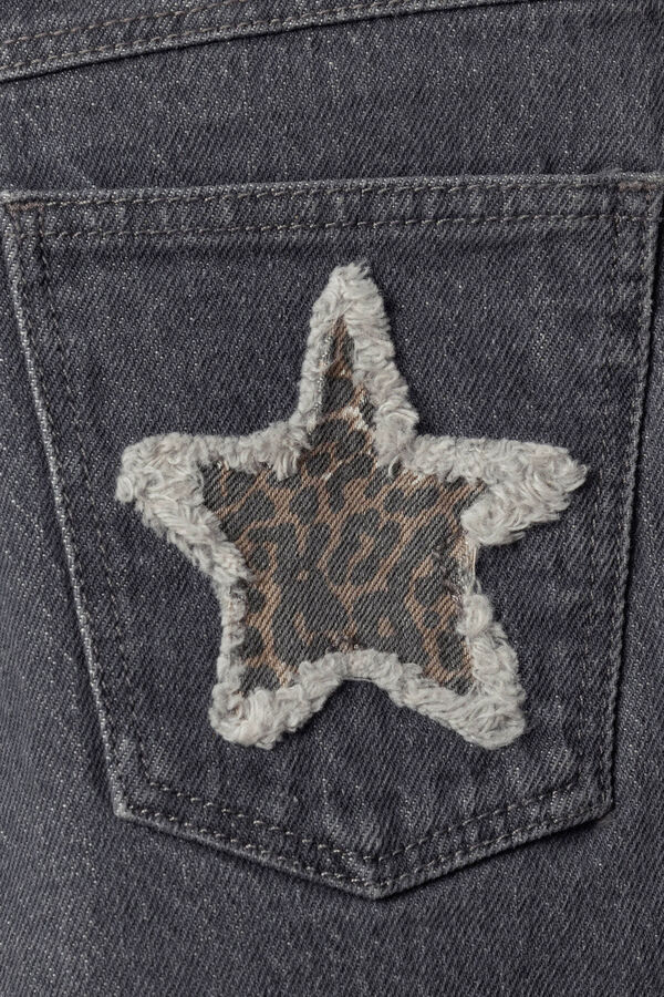 Springfield Kids Denim Estrella ni&ntilde;a gris