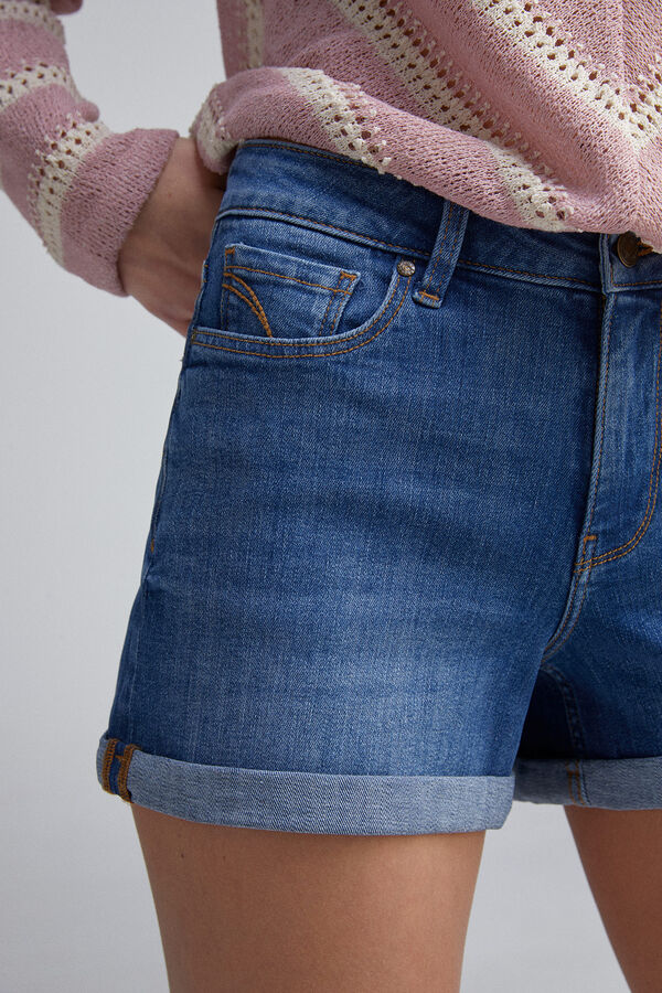 Springfield Shorts vaqueros básicos azul