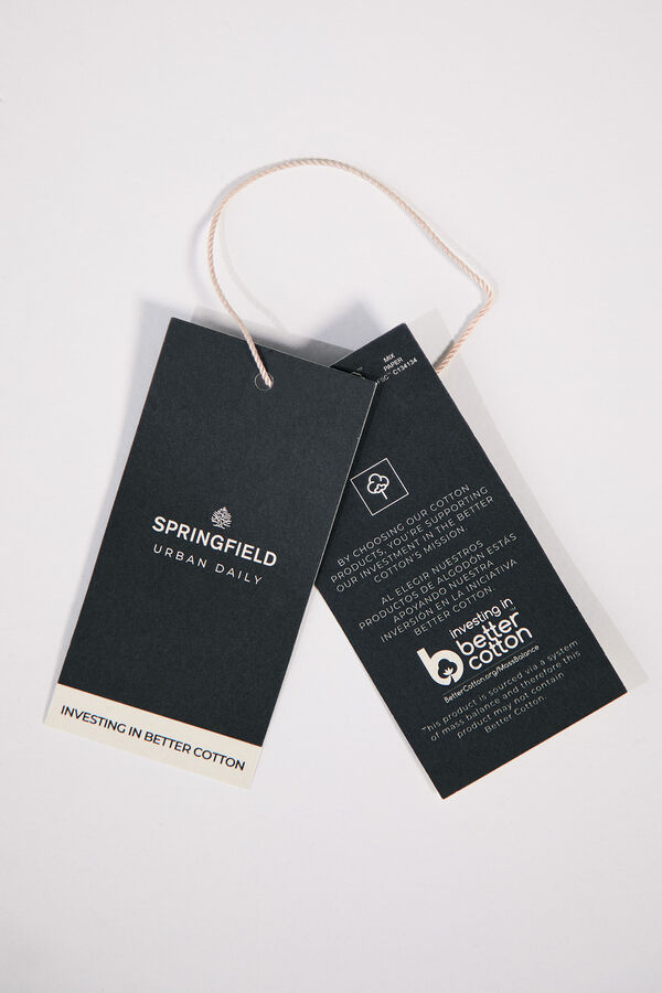 Springfield Cazadora efecto ante azul