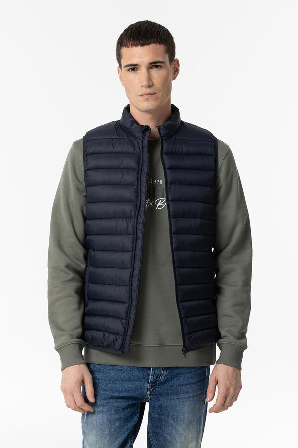 Tiffosi Chaleco acolchado azul