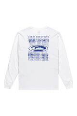 Quiksilver Ev Heaven Like - Camiseta de manga larga para hombre blanco