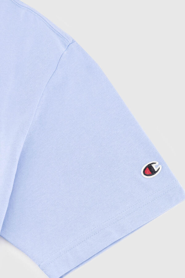 Champion Camiseta masculina de algod&atilde;o azul