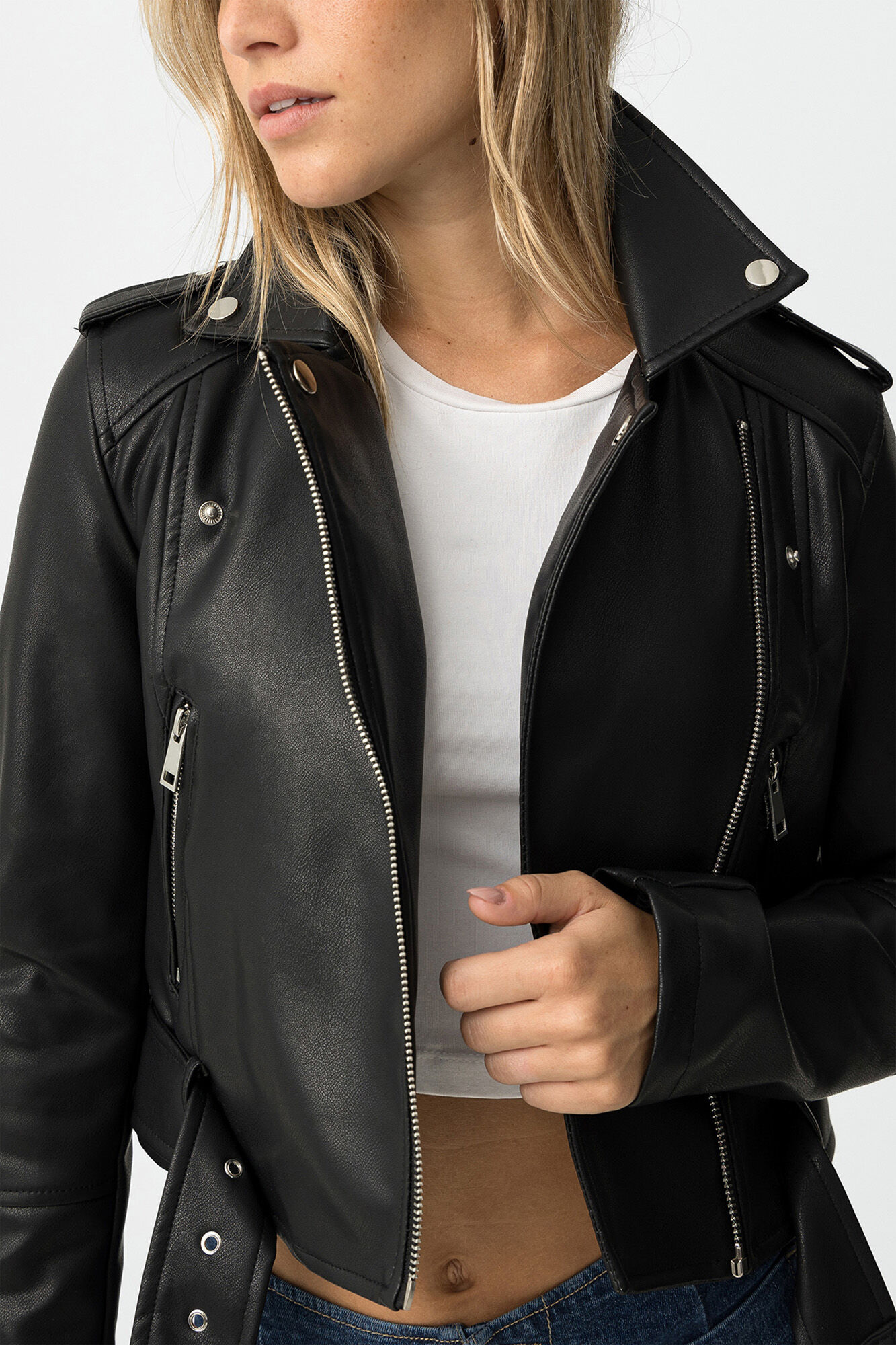 Tiffosi Young Jaqueta de motociclista slim fit