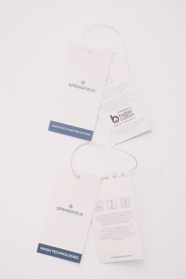 Springfield Jeans skinny fit azul