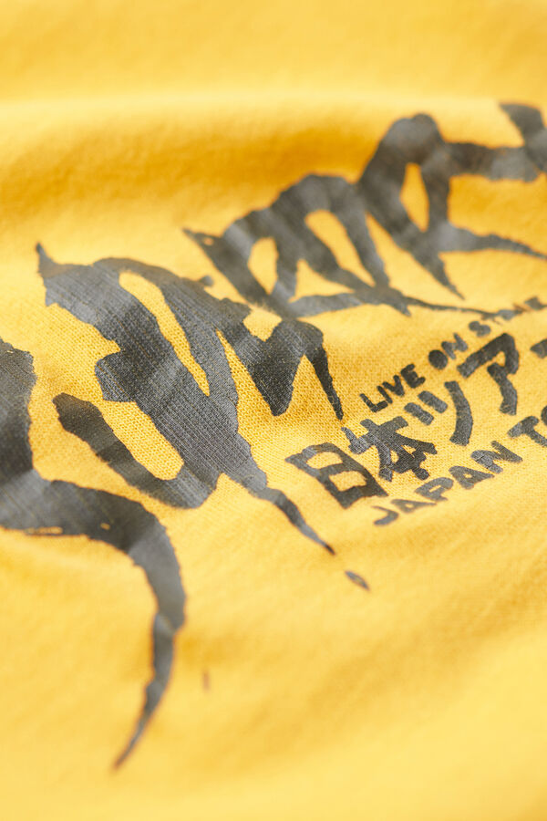 Superdry  Camisola de manga curta  amarelo