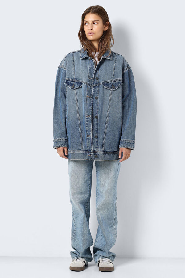 Noisy May Casaco denim azul