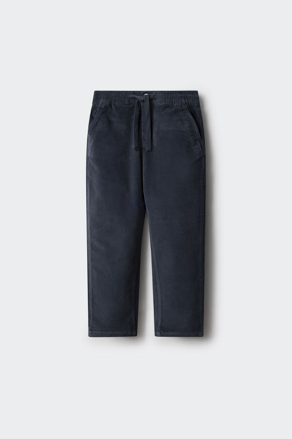 Springfield Kids Chino micropana ni&ntilde;o azul