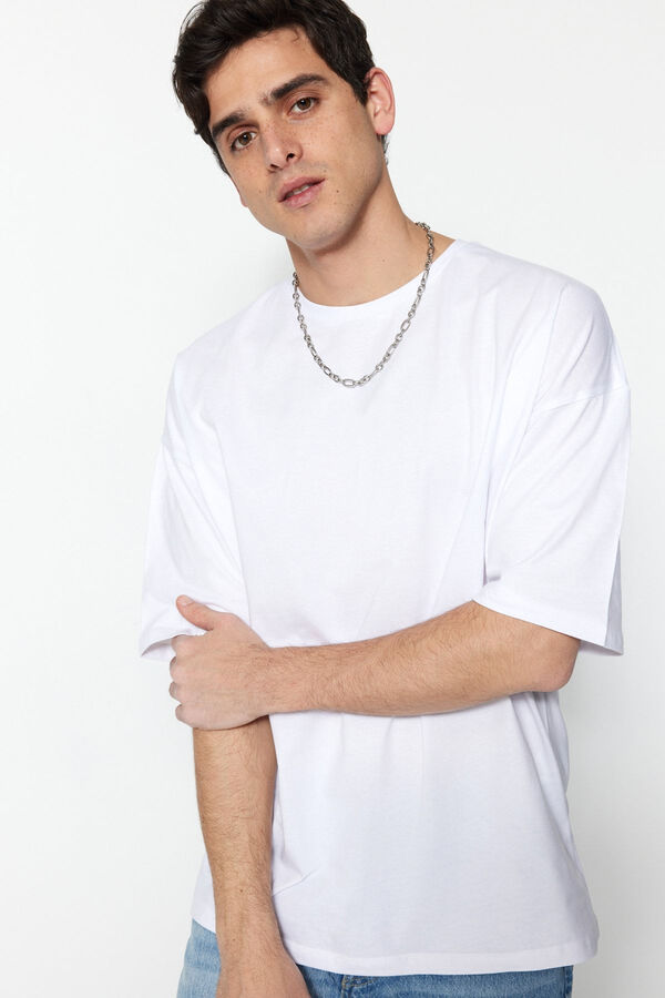 Trendyol T-shirt de manga curta branco