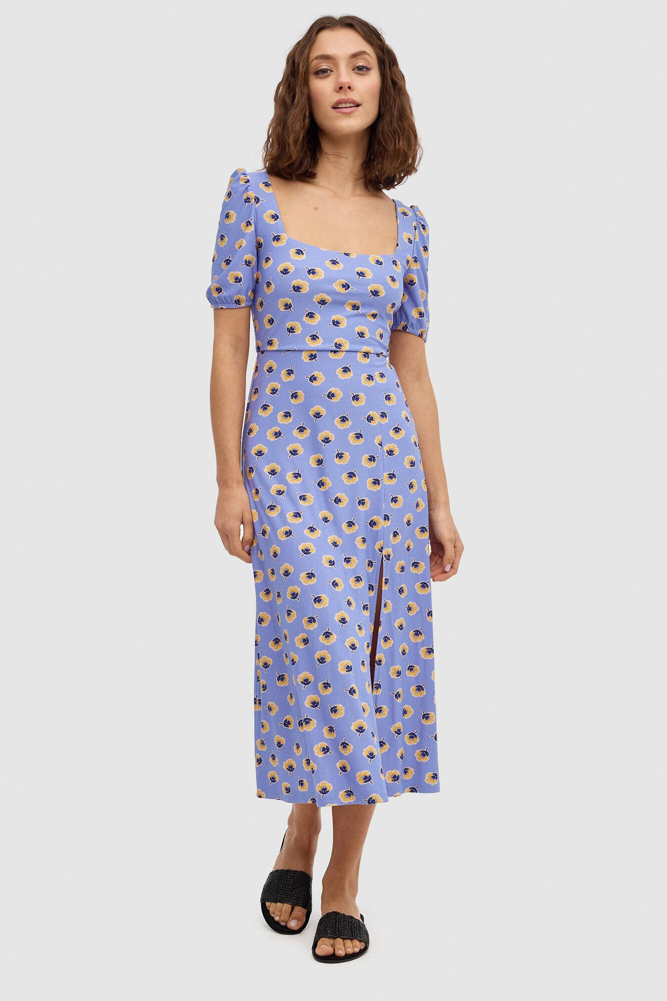 Inside Vestido Midi Espalda Lazada