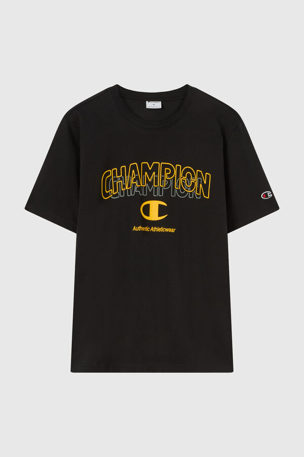 Champion T-shirt de manga curta preto