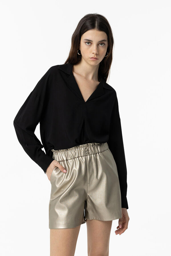 Tiffosi Blusa B&aacute;sica preto