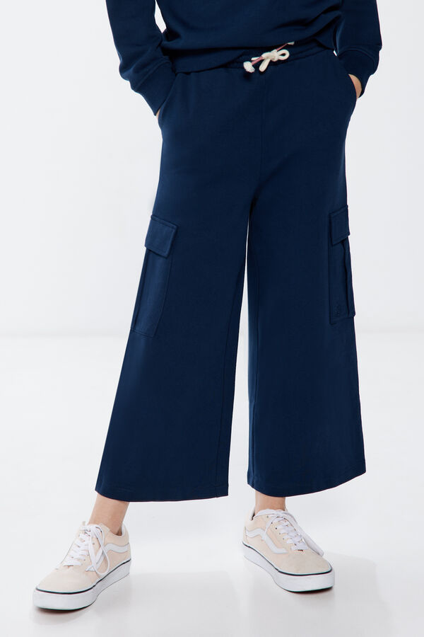 Springfield Kids Pantal&oacute;n cargo ni&ntilde;a azul