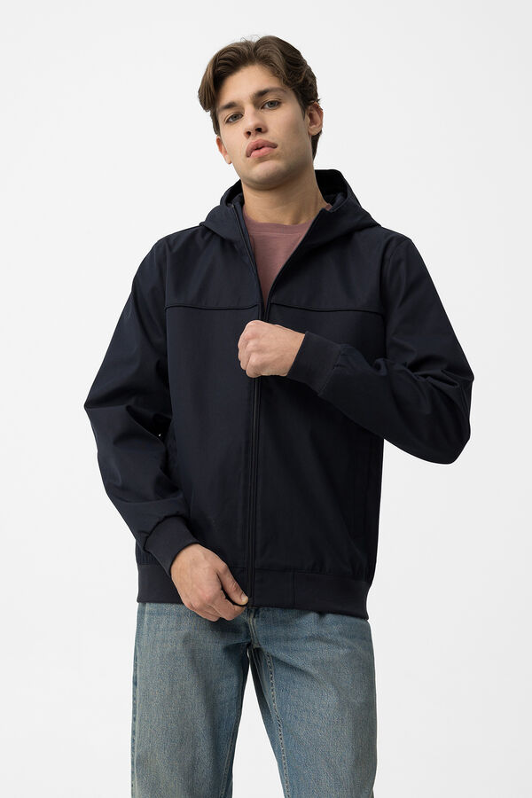 Tiffosi Chaqueta con capucha azul