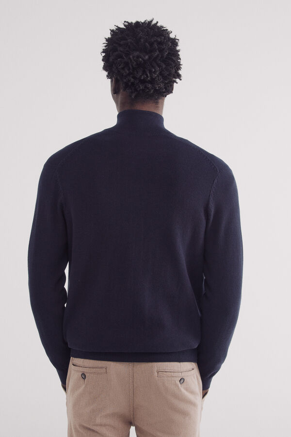 Springfield C&aacute;rdigan estructura color azul