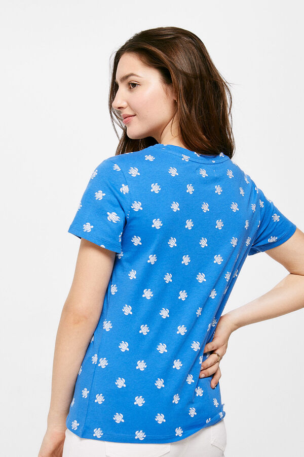 Springfield Camiseta Mini Estampado azul medio