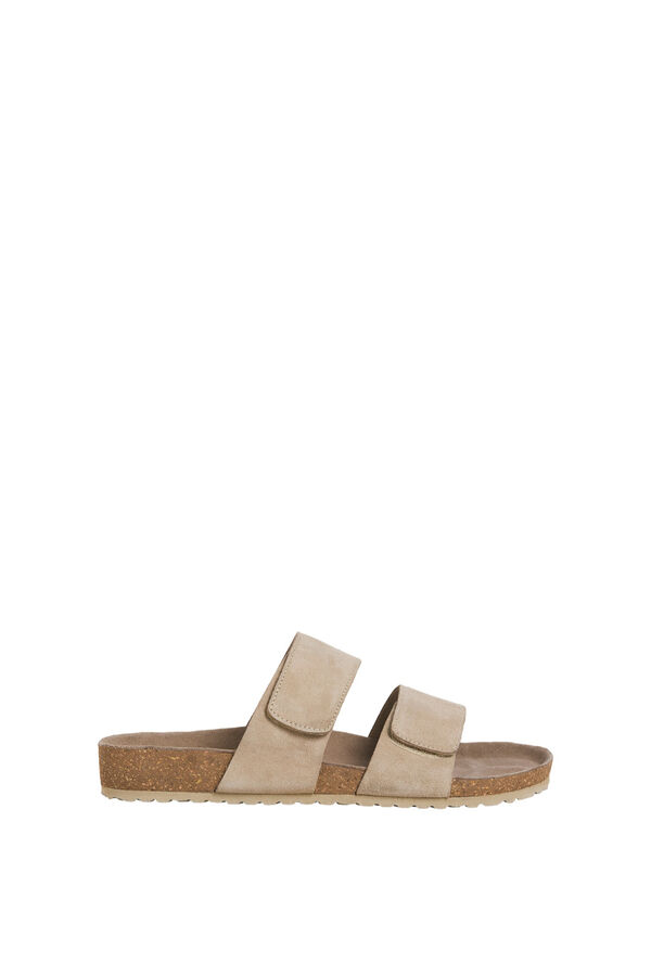 Jack & Jones Sandalias serraje suela goma gris