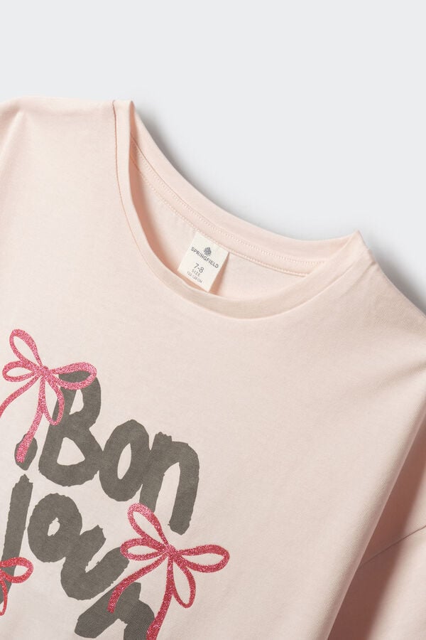 Springfield Kids Pijama de menina rosa