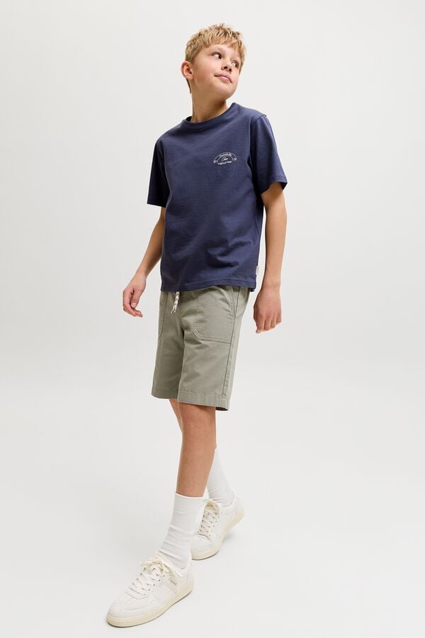 Jack & Jones Junior Bermuda jogger gris