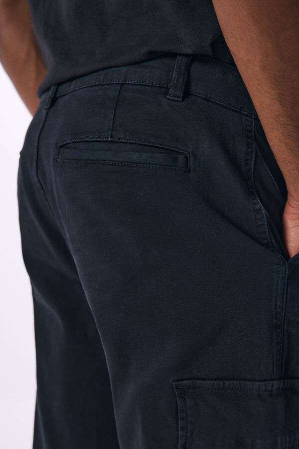 Springfield Pantal&oacute;n cargo negro