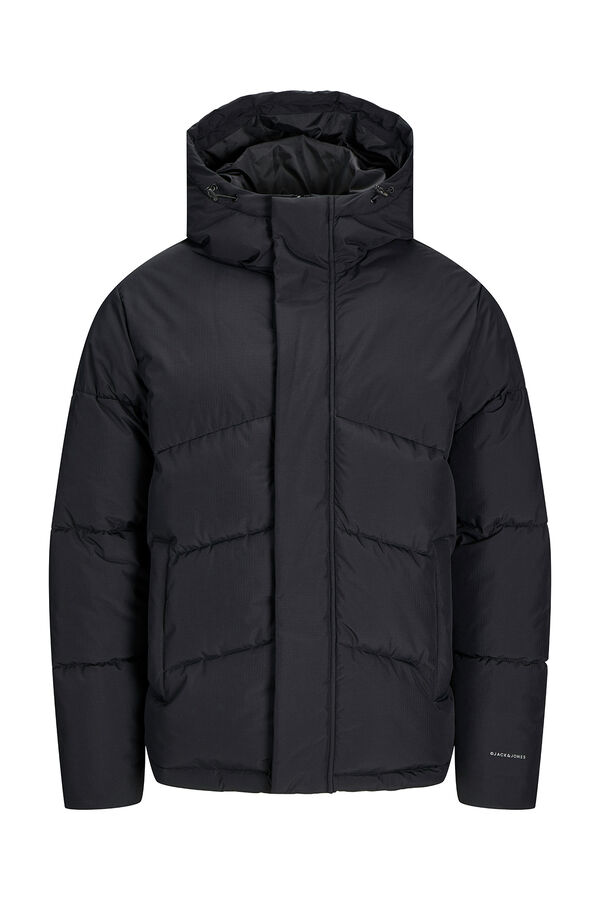 Jack & Jones Chaqueta acolchada cuello alto negro