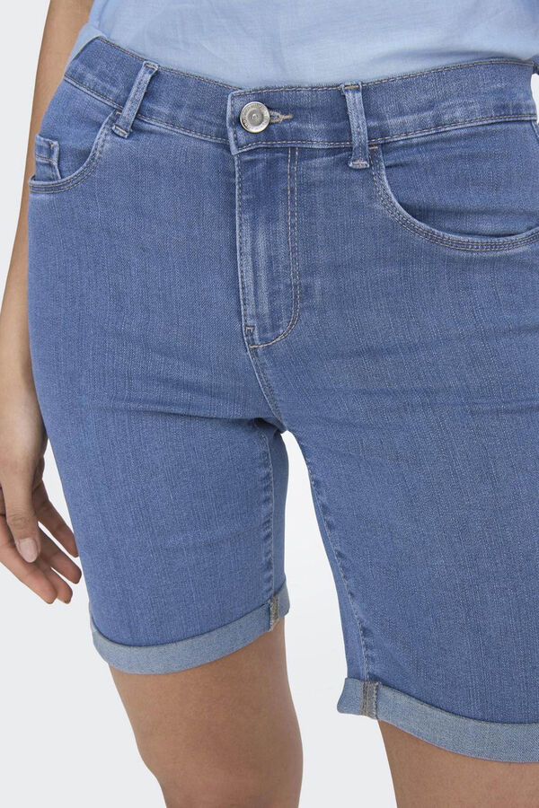 Only Short vaquero slim azul