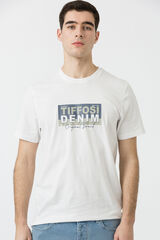 Tiffosi T-shirt estampada branco