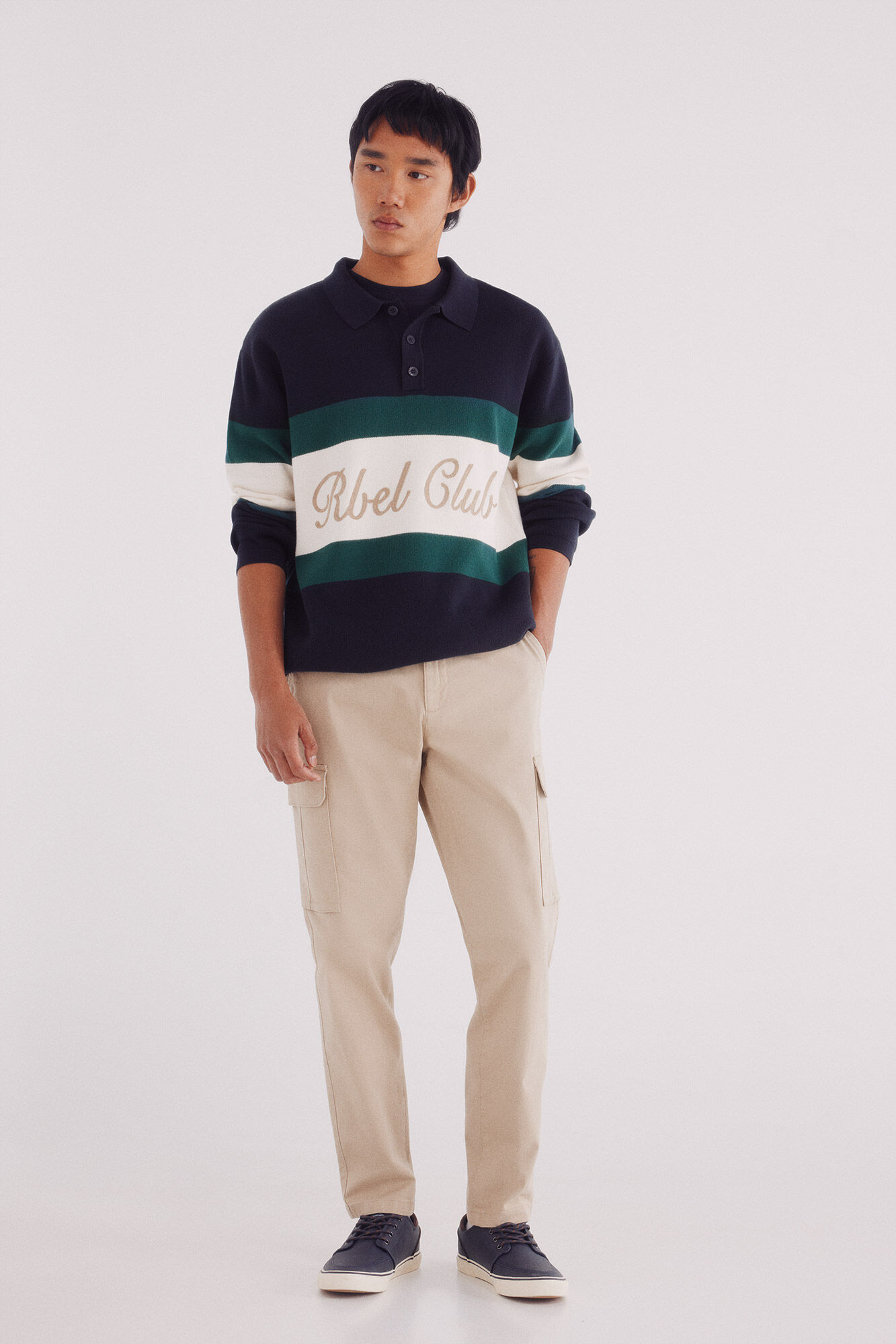Springfield Pantal&oacute;n cargo slim fit