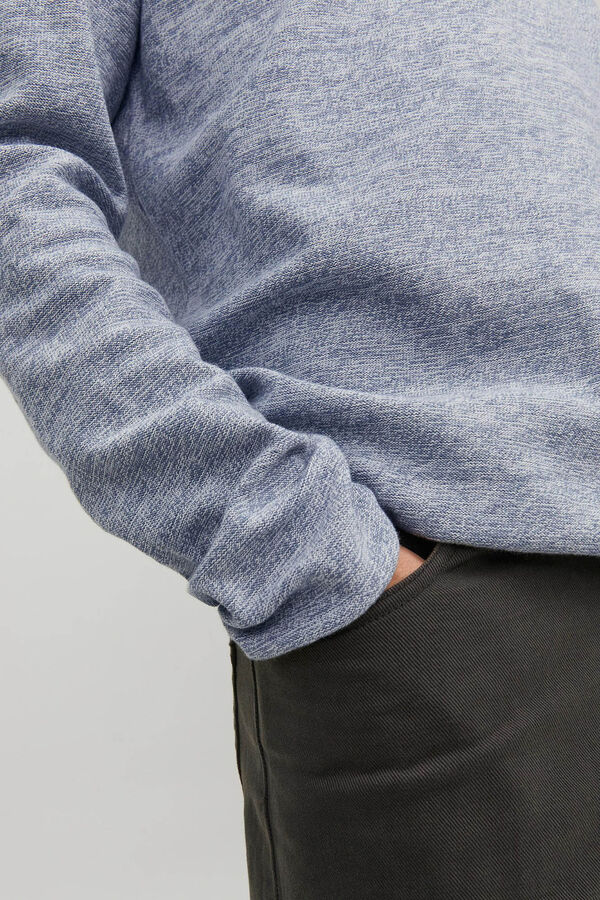 Jack & Jones Jersey punto fino azul