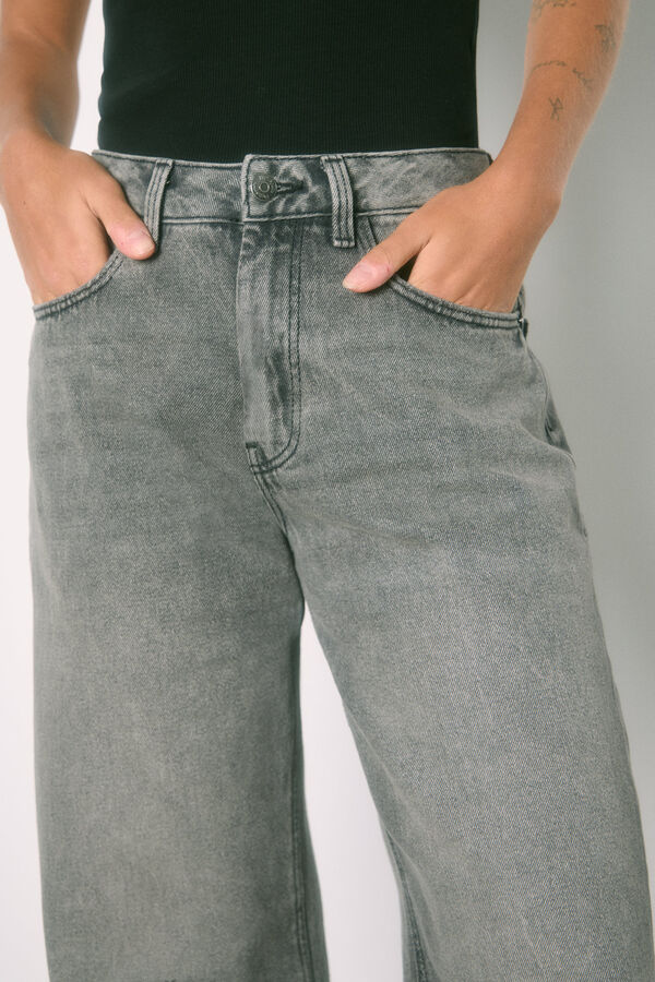 High Spirits Jeans Wide Leg "Euphoria" negro