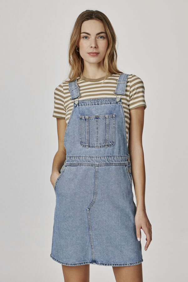 Jack & Jones Mono denim con falda azul