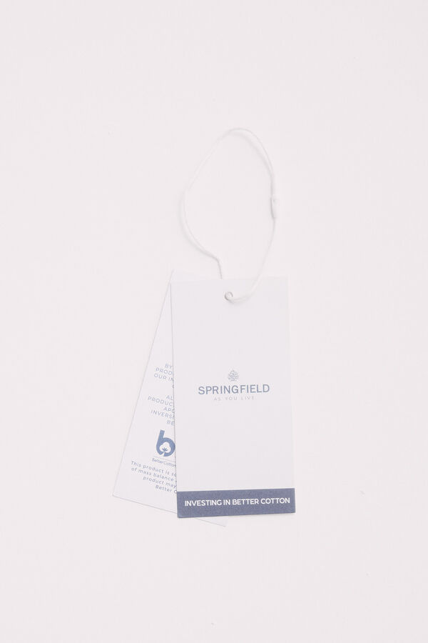 Springfield Camisola b&aacute;sica azul