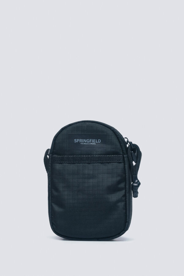 Springfield Bolso peque&ntilde;o cruzado negro negro